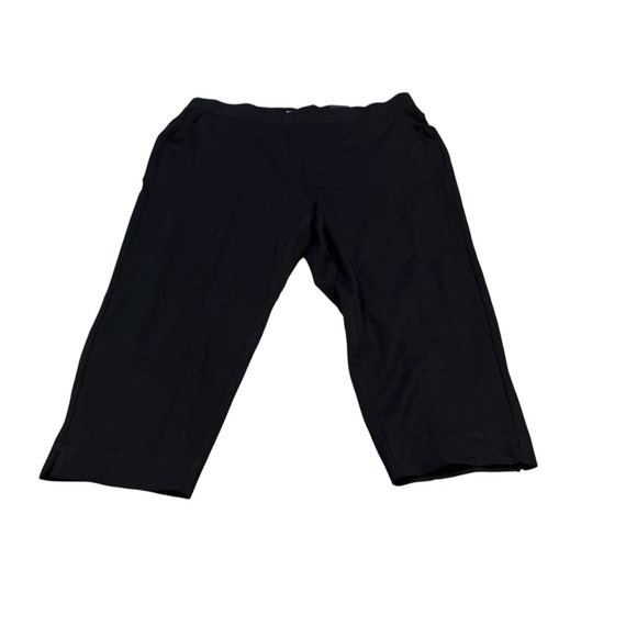 torrid Pants - Studio By Torrid Black Pull-on Ponte Luxe Relaxed Taper Pants 4S NEW